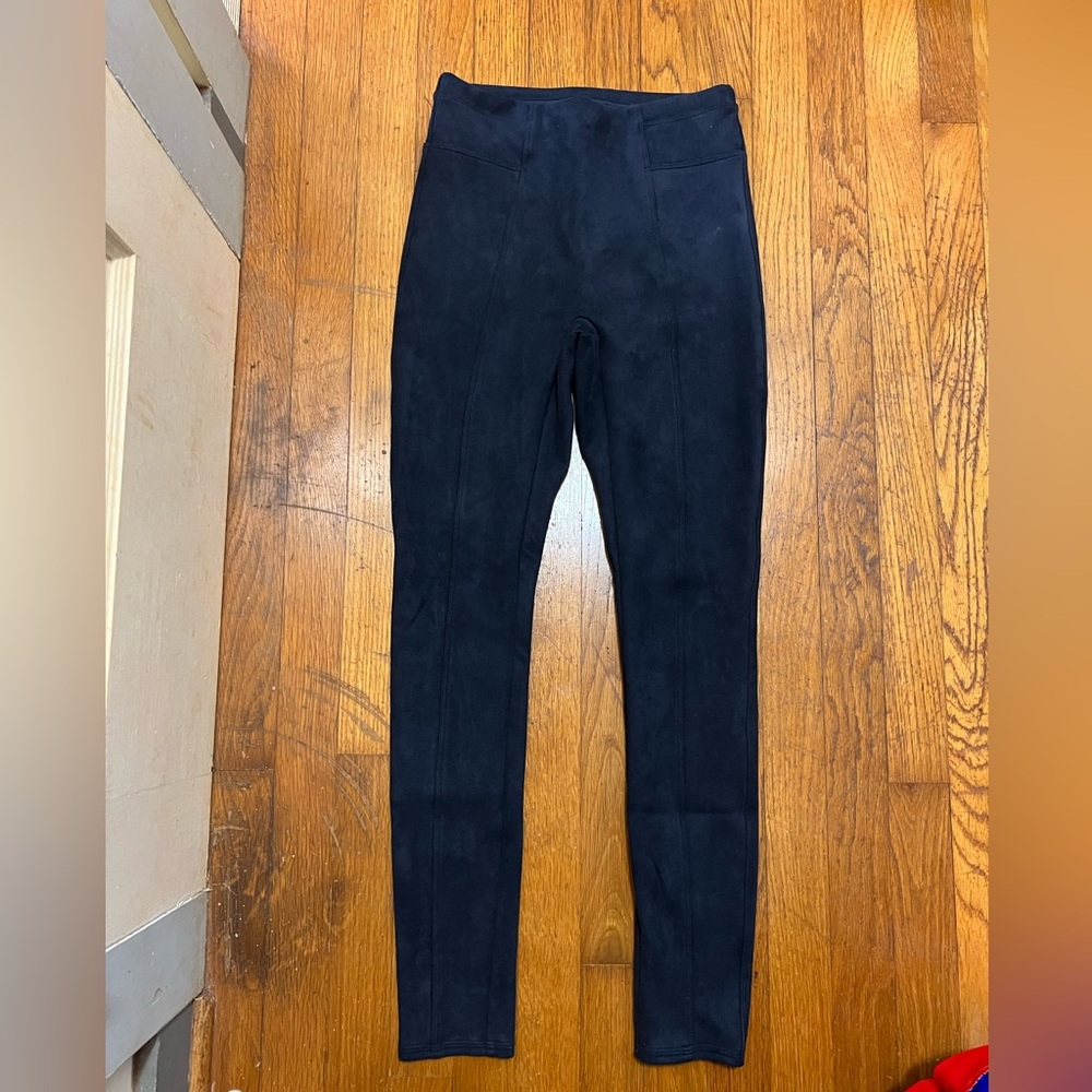 EUC Spanx Faux Suede Leggings